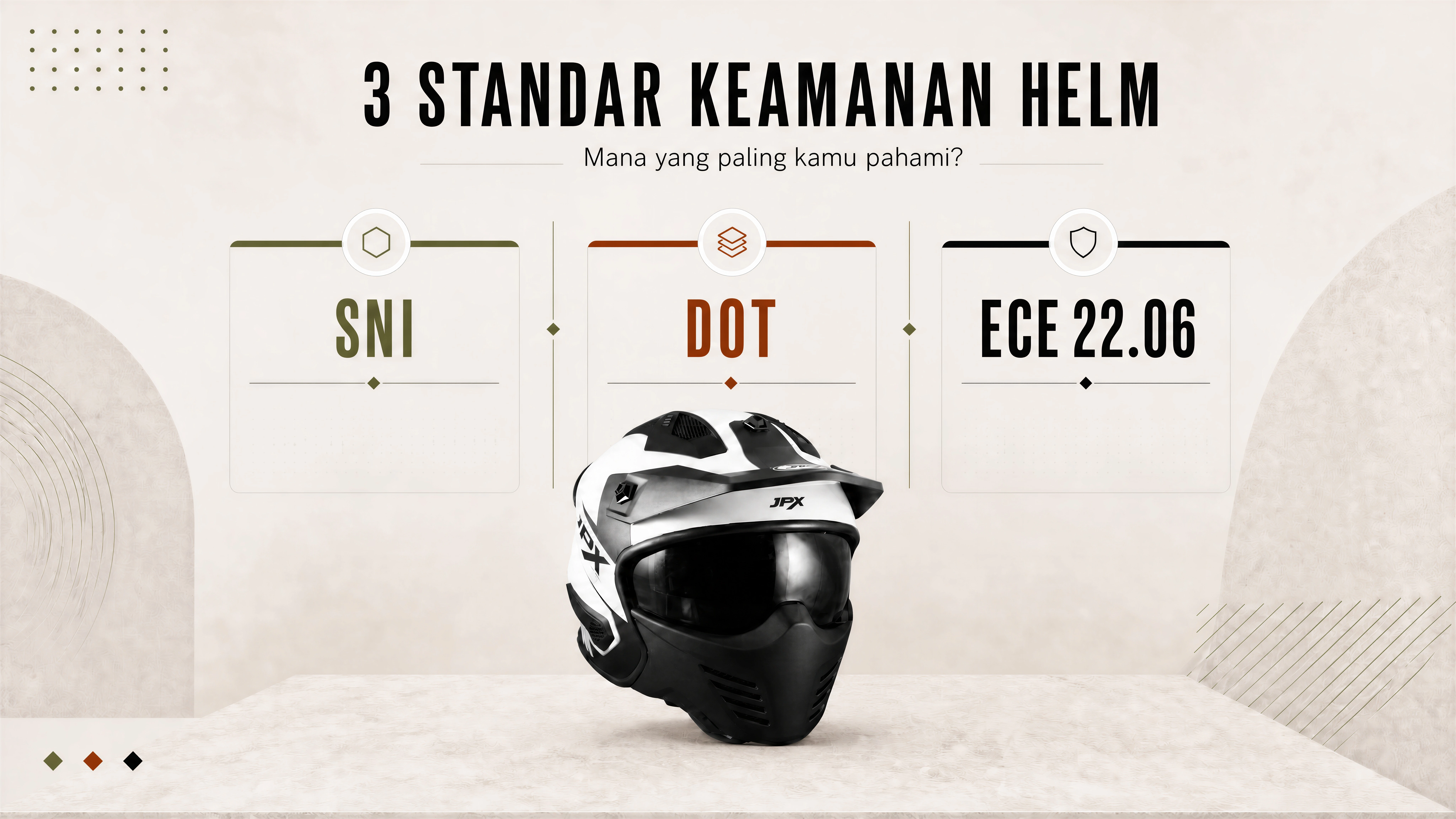 SNI, DOT, ECE 22.06: Apa Bedanya dan Kenapa Penting Buat Keselamatan?